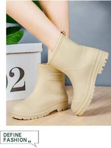 1 双新款雨鞋,防滑耐磨橡胶雨靴,短筒男女成人防水鞋,时尚厨房靴,夏季降温,沙滩,旅行保暖,闺蜜节,送给小狗,嘉年华,春夏精选,伴娘礼物,房间,卧室装饰,沙滩,旅行,男士,女士,度假 - 彩色 - 查看 27