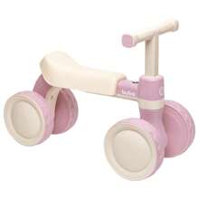 Buba 4-Wheel Balance Bike For Kids Without Pedals With Sound - Màu Hồng baby - Xem 1