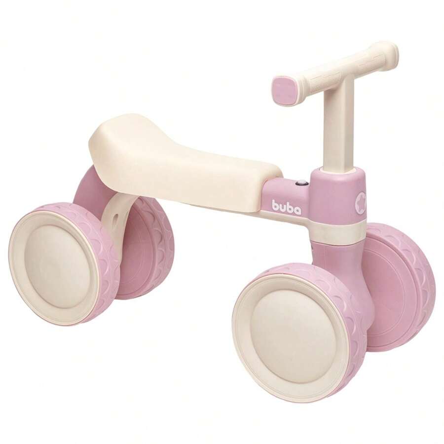 Buba 4-Wheel Balance Bike For Kids Without Pedals With Sound - Màu Hồng baby - Xem 1