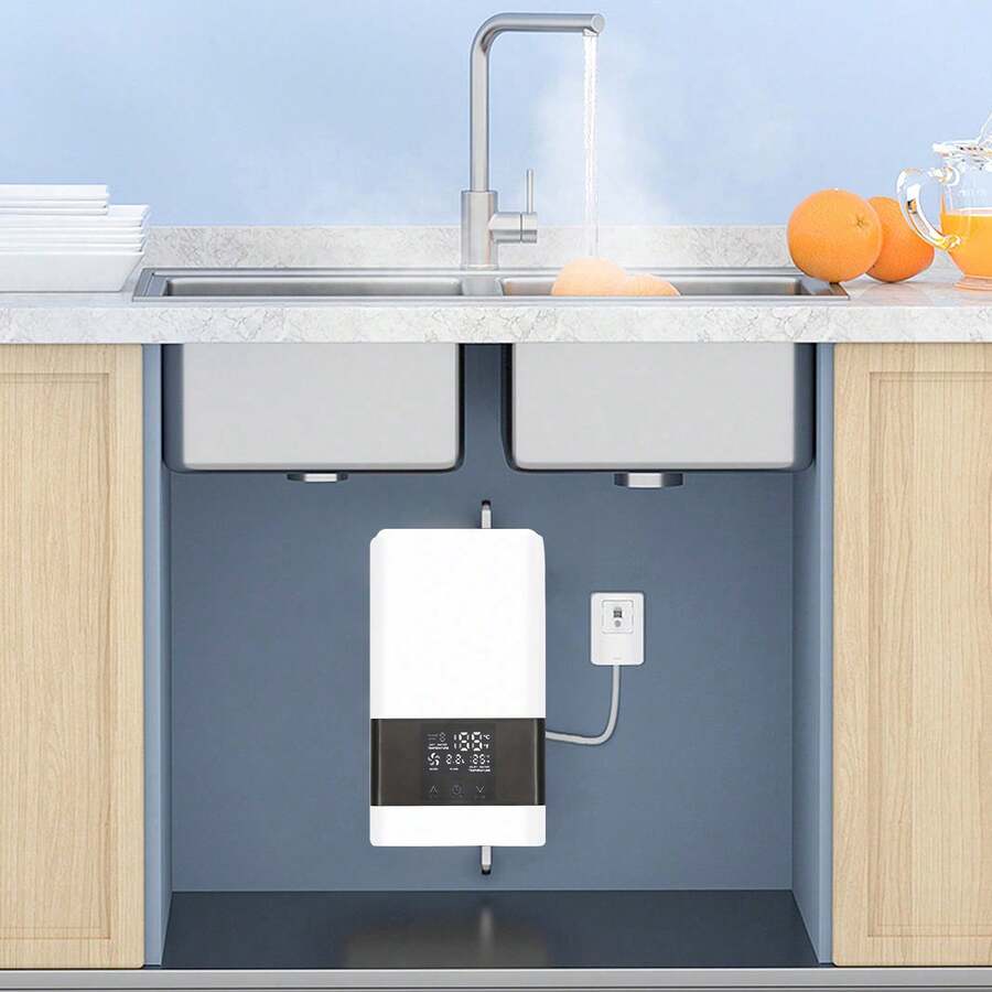 Mini Electric Tankless Water Heater 4000W 110V Constant Temperature