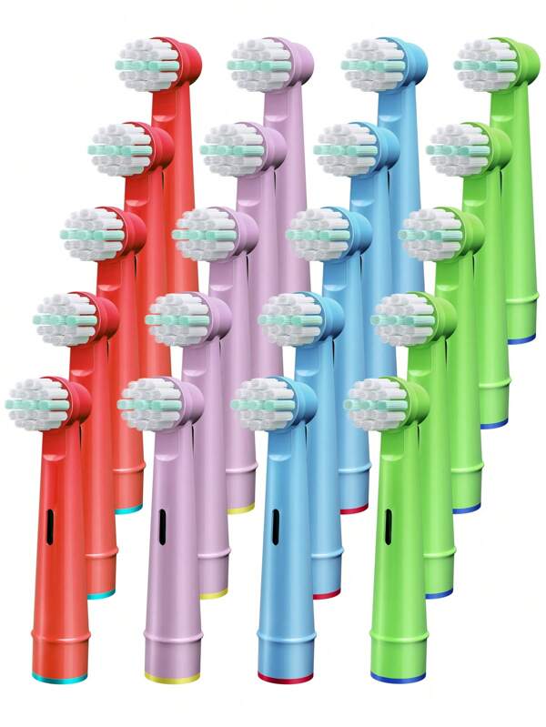Elektrische Zahnbürsten-Ersatzköpfe kompatibel mit Oral B Ersatzbürstenköpfen, professionelle elektrische Bürstenköpfe als Oral B Ersatzkopfaufsteckungen für Pro 500/1000/1500/3000/3757/5000/7000/7500/8000