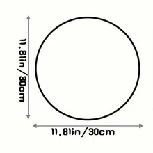 我相信圣诞老人的爪子圆形木制悬挂式前门装饰标牌，8 英寸圣诞装饰门挂标牌，带悬挂绳，家庭窗户墙壁农舍室内户外圣诞装饰用品 - 白色 - 查看 7