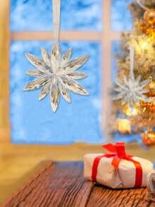 9 pezzi Decorazioni romantiche trasparenti da appendere, decorazioni per festival, pendenti in acrilico, decorazioni da appendere al soffitto per San Valentino, compleanni, decorazioni natalizie per la casa, decorazioni per la stanza, decorazioni natalizie invernali, regali di Natale, decorazioni natalizie