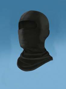 2 pièces/set Cagoule unisexe de couleur unie, convenant pour un usage quotidien, les voyages extérieurs, la randonnée, le ski, le cyclisme