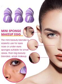 Bộ 13 miếng mút trang điểm - Mút trang điểm, Mút trang điểm, Bông trang điểm, Mút trang điểm hình tam giác, Mút trang điểm mini, Mút trang điểm mini, Bộ mút trang điểm, Bộ dụng cụ trang điểm, Dụng cụ trang điểm chuyên nghiệp, Mút trang điểm hình giọt nước, Mút trang điểm, Mút che khuyết điểm siêu mềm, Thích hợp cho mỹ phẩm dạng lỏng và dạng kem, Mút trang điểm ướt và khô, Mút trang điểm nhung, Dụng cụ trang điểm du lịch di động, Dụng cụ trang điểm có thể tái sử dụng và giặt được, Phù hợp với mọi loại da - Nhiều màu - Xem 2