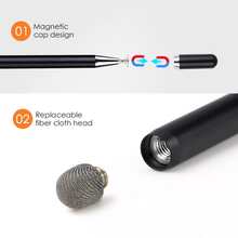 Bút cảm ứng đa năng 2 trong 1 nắp từ tính, màn hình cảm ứng điện dung - Nhiều màu - Xem 9