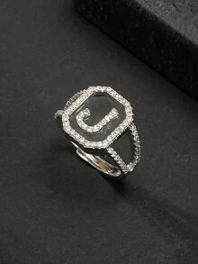 1 Chiếc Nhẫn Chữ Cái Ả Rập Dành Cho Nam Doanh Nhân Phù Hợp Để Đi Làm Việc - Nhiều màu - Xem 15