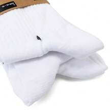 Nike 3 Pairs Dri-Fit Men & Women Breathable Moisture Wicking Crew Sports Socks, DX5089-103, Summer - White - View 7