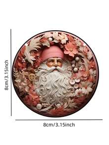 1 Đồ trang trí cửa sổ Giáng sinh nhuộm hình ông già Noel mới, Quà tặng tiệc Giáng sinh vui vẻ năm 2024, Đồ trang trí Giáng sinh sáng tạo. - Nhiều màu - Xem 5