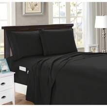 Mocassi 4-Piece Smart Sheet Set,  Soft Egyptian Quality Wrinkle And Fade Resistant With Side Storage Pockets On Fitted Sheet - 白色 - 查看 2