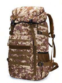 Large Military Assault Camping Waterproof Camouflage Backpack 75L - NEW - 橄欖綠 - 查看 2