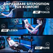 Gaming Chairs - 黑與白 - 查看 9