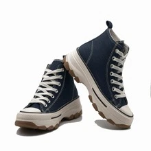 Women Casual Shoes - Màu xanh lam - Xem 2