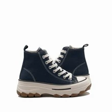 Women Casual Shoes - Màu xanh lam - Xem 4