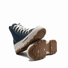 Women Casual Shoes - Màu xanh lam - Xem 3