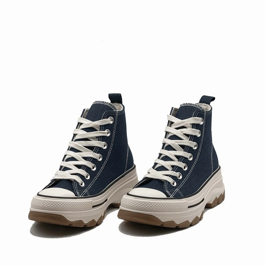 Women Casual Shoes - Màu xanh lam - Xem 1