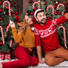 8 đồ trang trí kẹo que bằng gỗ mộc mạc cho cây thông Noel, đồ trang trí giáng sinh đơn giản, kẹo que, đồ trang trí giáng sinh, đồ trang trí kẹo bằng gỗ, đồ trang trí kẹo treo - Nhiều màu - Xem 3