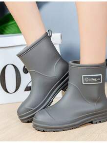 1 双新款雨鞋,防滑耐磨橡胶雨靴,短筒男女成人防水鞋,时尚厨房靴,夏季降温,沙滩,旅行保暖,闺蜜节,送给小狗,嘉年华,春夏精选,伴娘礼物,房间,卧室装饰,沙滩,旅行,男士,女士,度假 - 彩色 - 查看 36