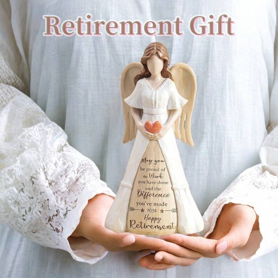 Retirement Gifts For Women 2024: Happy Retirement Gift For Woman Teacher Nurses Doctors Friends Retired Angel, Emotional Express Ornaments Funny Gift| Holiday Decor, Birthday Gift| Xmas Gift - Ornaments - View 1
