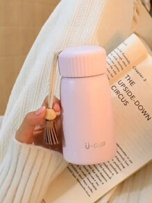 1pc Customized Name Mini Vacuum Insulated Bottle, 8.5oz/250ml - Multicolor - View 10