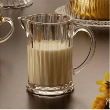 Crystal Glass Milk Jug 290ml Radial - Lyor