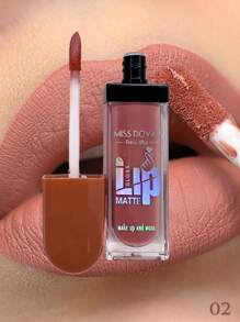 Tesouro direto Import Lip Gloss Matte Lipstick - 6 Nude Colors - C201 Nude - Xem 1
