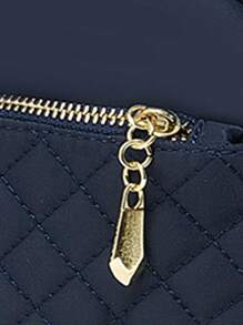 Túi đeo chéo mini PLANEE màu xanh dương, kiểu dáng công sở, nhẹ nhàng, họa tiết chần bông, túi đựng máy ảnh phong cách retro, quà tặng Ngày của Mẹ, túi đựng đồ dùng cho mẹ nhiều lớp, dung tích lớn, túi đựng mỹ phẩm chống nước nhẹ, phù hợp cho các bạn nữ tuổi teen, nữ sinh viên đại học, phụ nữ trẻ đi làm và các cô gái văn phòng, lý tưởng để mua sắm, phù hợp cho văn phòng, trường đại học, công việc, kinh doanh, đi lại, hoạt động ngoài trời, du lịch, leo núi và các dịp khác. - Màu xanh lam - Xem 9