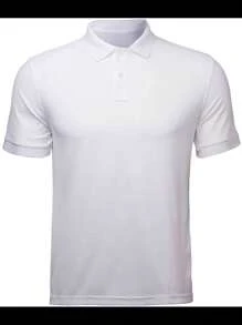 camisa polo de manga curta camiseta de algodão puro respirável negócios cor sólida camisa esportiva P-G3