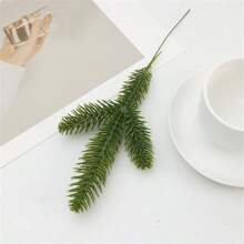 10/1pc Cây mô phỏng Cành bạch đàn Lá táo Lá bạch đàn Cây bạch đàn mây Rừng lá tiền Vòng hoa Giáng sinh Cỏ thông Cây xanh Đạo cụ cảnh quan Bố trí hoa Lá thông Hoa giả Trang trí nhà Thích hợp cho phòng khách Học tập ngoài trời, Halloween, Trang trí Halloween - màu xanh lá - Xem 13