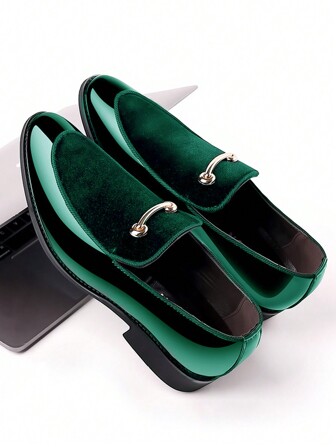 Men's Formal Shoes, Business Formal Leather Shoes, Men's British Style Breathable Casual Soft Soled Suit Shoes, Business Leather Shoes, Men's Black Loafers, Wedding Shoes