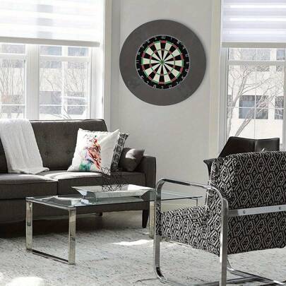 Dartboard Protective Ring - PU Dart Target Surround For Standard Size Dartboards - Wall And Object Dart Damage Prevention For All Standard Size Dartboards
