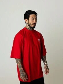 Camiseta Oversized Vermelho Signature