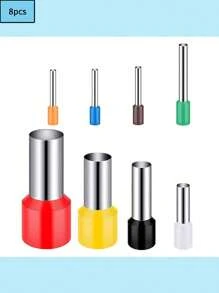 8件/40件迷你粘土切割模具套装、切割工具、圆形冲孔模具、聚合物陶瓷工具套件、金属切割模具