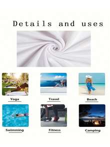 Customized Beach Towel - Personalized Pattern Printing Service, Beach Towel With Custom Logo Digital Printing, Large Rectangular Thick Towel