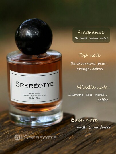 SREREOTYE زجاجة رذاذ عطر برفانم أوريانتال يوران كلاسيكية الرائحة الساحرة الدائمة تعبئة 50 مل، علبة هدايا مناسبة كهدية إهداء روماسية ونبيلة