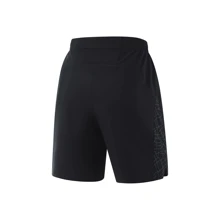 LI-NING Running Series Men's Reflective Sports Shorts AKSU047 - Black - View 8