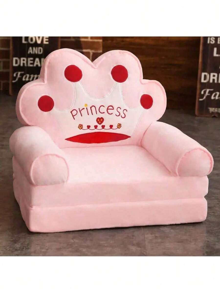 Kids Couch Fold Out Foldable Princess Chair For Toddlers 13 Sofa Bed
