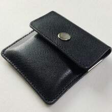 1 Cendrier de poche portable, Sac à cendrier de poche mode de CP, Sac porte-cendrier en PU, Étui à cendrier pour boissons, Accessoires pour fumeurs pour l'extérieur, Porte-monnaie pour cendrier