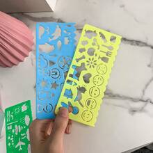 Randomly Shipped 4pcs Mandala Stencils For Painting - Multicolor - View 8