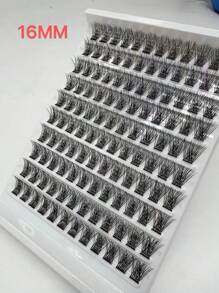 DIY Eyelash Extensions 120 Clusters 0.07D-8-16mm Manga Lashes Volume Individual Eyelashes Extensions Lash Clusters DIY At Home Lash Clusters,Eye Lash Clusters,Individual Eyelashes,Lashes,Fake Lashes - D - View 10