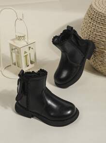 1 Paar modische, rutschfeste Mädchen Stiefel, beliebt für Herbst/Winter