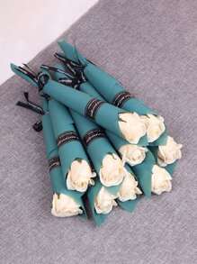 1/10/20 Pcs Bouquet Petals Party Favour For Ladies, Girlfriends & Girlfriends, Suitable For Birthday, Wedding, Christmas, Holiday, Business Opening, Valentine's Day, Wedding, Birthday, Anniversary, Guest Gift, Bridesmaid Gift, Mother's Day, Father's Day Gifts Graduation