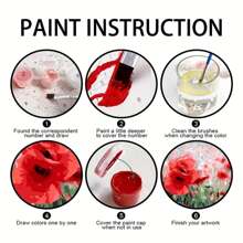 1 Bộ tranh kỹ thuật số Acrylic dành cho người lớn, Quà tặng lý tưởng cho sinh nhật, Ngày của Mẹ, Ngày của Cha, Giáng sinh - Đồ thủ công nghệ thuật treo tường tự làm, Không khung, 15,7" X 19,7" - cây lớn - Xem 8