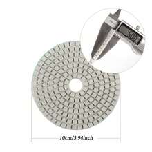 15pcs Diamond Polishing Pads Wet Dry 4 Inch Set Kit For Concrete Marble Tile UK - Multicolor - View 6