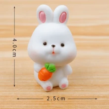 1 件 12 生肖动物摆件 - 树脂鼠、牛、虎、兔、龙、蛇、马、羊、猴、鸡、狗、猪摆件，适用于花园和家居装饰