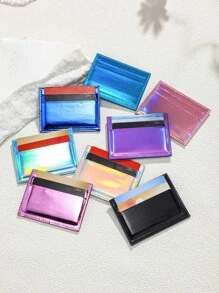 1pc Passport Cover, PU Material Glitter Litchi Pattern Letter Design Passport Holder For Couple Outdoor Travel Flight