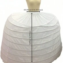 Big 6/9/12 Hoop Petticoat For Ball Gown Wedding Dress Fall Clothes For Women - Multicolor - View 4