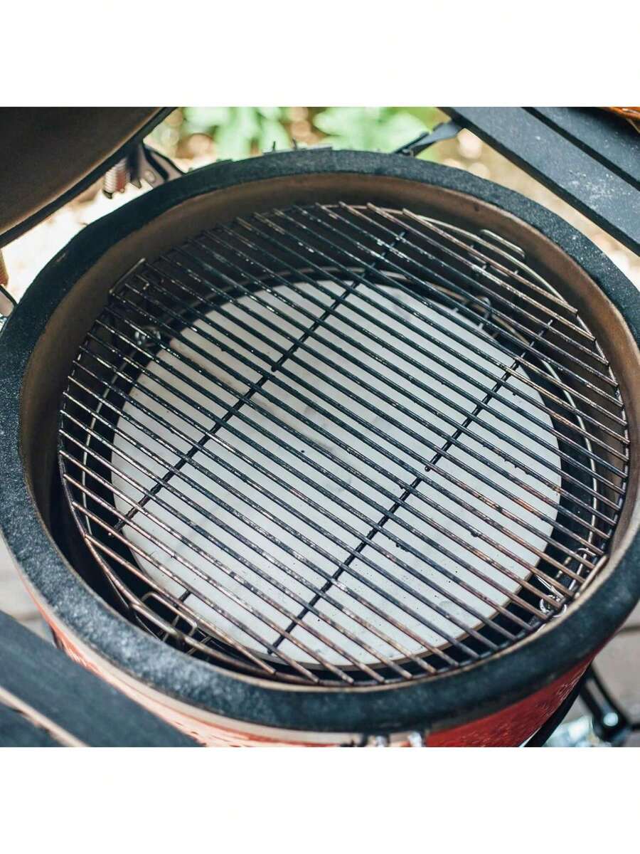 Indirect Cooking HalfMoon Ceramic Heat Deflector Plates For Classic