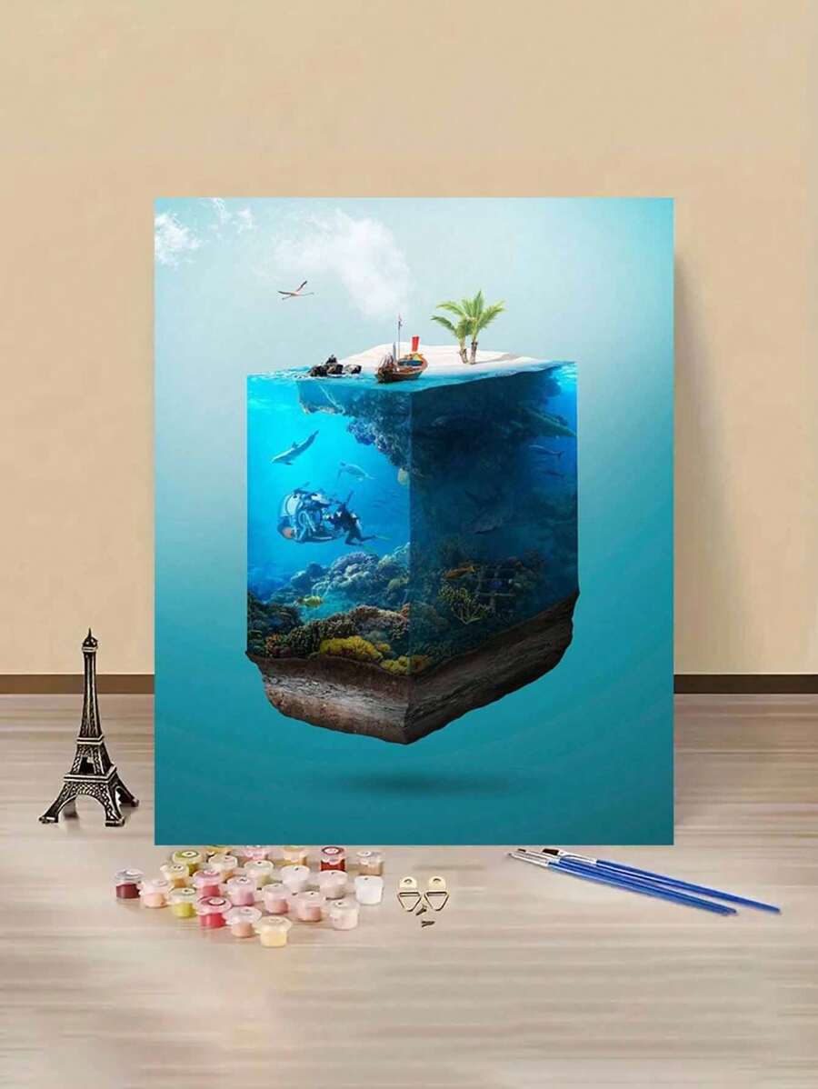 DIY Digital Painting Illuminate Creative Life, Depict A Colorful World