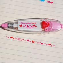 1 Stück Kawaii kreative Spitzen-Korrekturband-Dekoration, süße Notizbuch Stationerie, lustige Markierungsmalstift Handkontoauszug DIY Dekoband